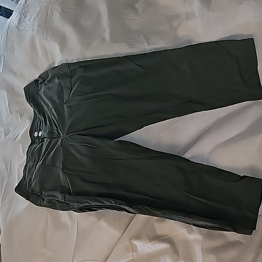 Athleta Green Pants Woman's Size 10 - Picture 4 of 16